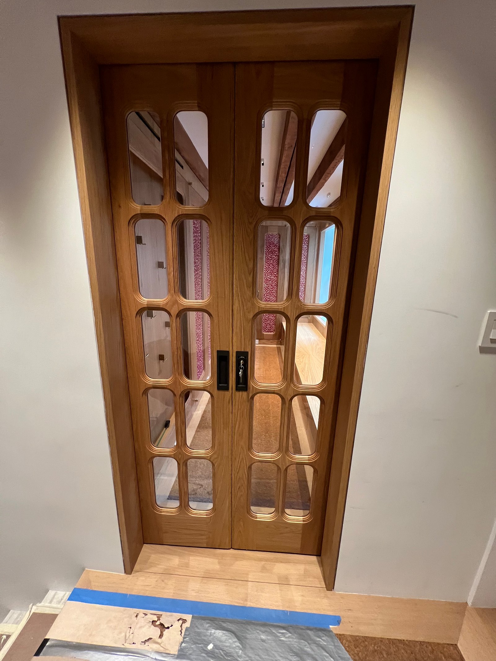 Custom millwork - left side detail